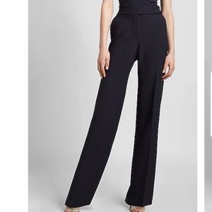 Express Black mid rise trouser